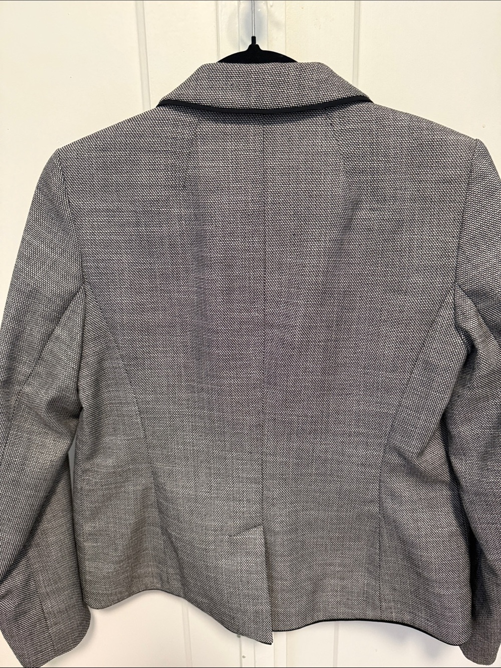 Talbots Tweed Notch-Lapel Two-Button Blazer - Picture 6 of 8